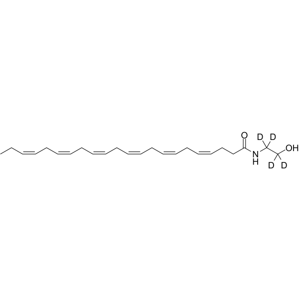 Synaptamide-d4(Synonyms: Dehydroepiandrosteron(DHEA)-d4;  Docosahexaenoyl ethanolamide-d4)