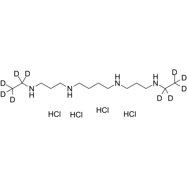 N(1),N(12)-Diethylspermine-d10 tetrahydrochloride