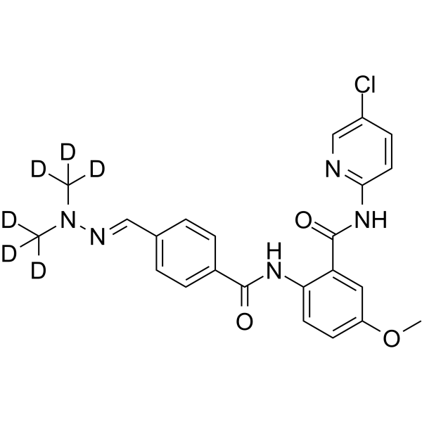 Betrixaban-d6(Synonyms: 贝曲西班 d6)