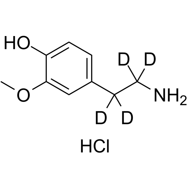 3-Methoxytyramine-d4 hydrochloride(Synonyms: 3-O-methyl Dopamine-d4 hydrochloride)