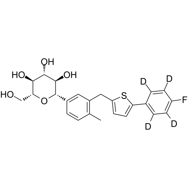 Canagliflozin-d4(Synonyms: JNJ 28431754-d4)