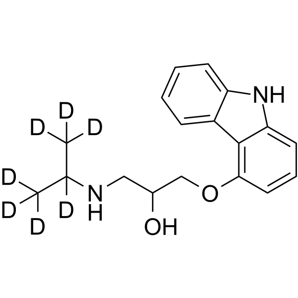 Carazolol-d7(Synonyms: (±)-Carazolol-d7;  DL-Carazolol-d7;  Suacron-d7)