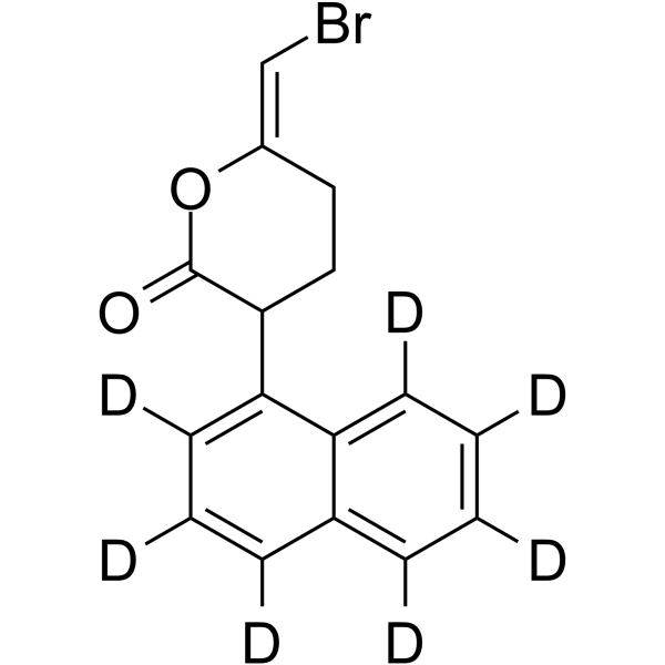 Bromoenol lactone-d7(Synonyms: (6E)-Bromoenol lactone-d7)