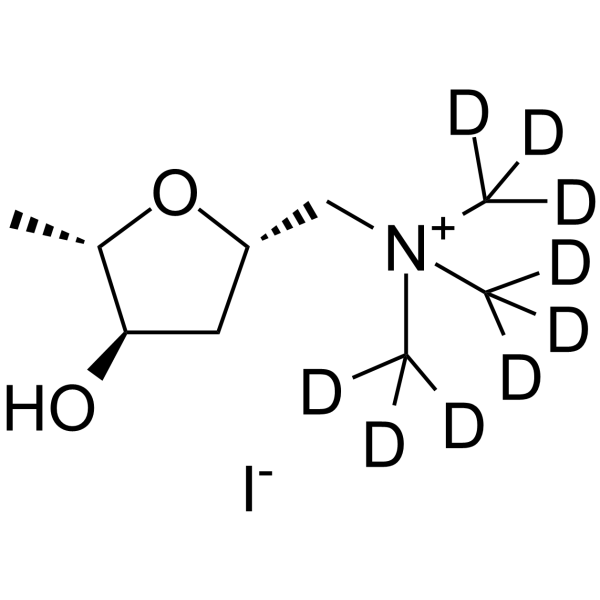 Muscarine-d9 iodide(Synonyms: (+)-Muscarine-d9 iodide)
