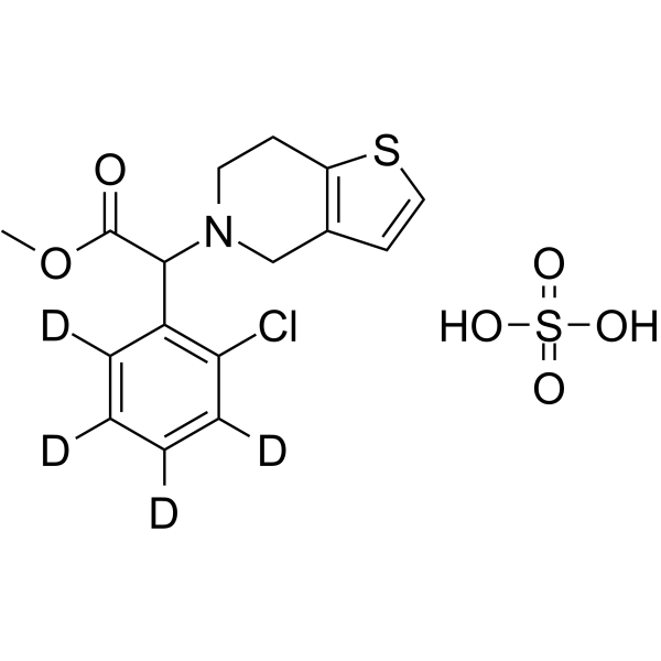 Clopidogrel-d4 sulfate