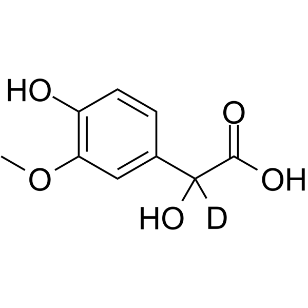 Vanillylmandelic acid-d1(Synonyms: 香草扁桃酸 d1)