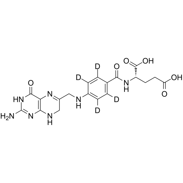 Dihydrofolic acid-d4