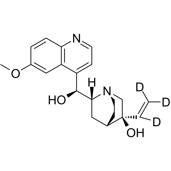 (3S)-3-Hydroxy quinidine-vinyl-d3