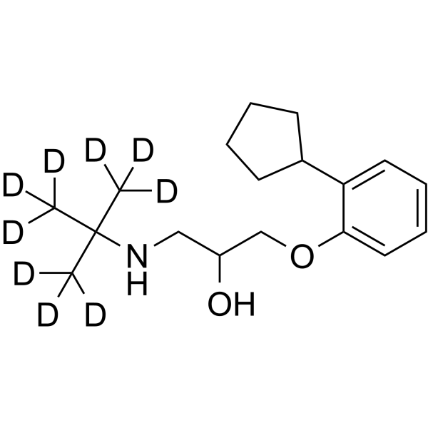 (±)-Penbutolol-d9(Synonyms: (Rac)-Penbutolol-d9;  (±)-Isopenbutolol-d9)