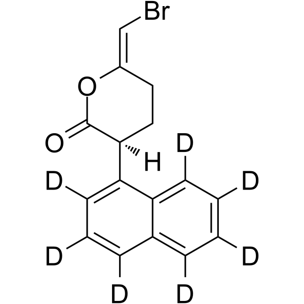 (S)-Bromoenol lactone-d7(Synonyms: (S)-BEL-d7; (S,E)-Bromoenol lactone-d7)