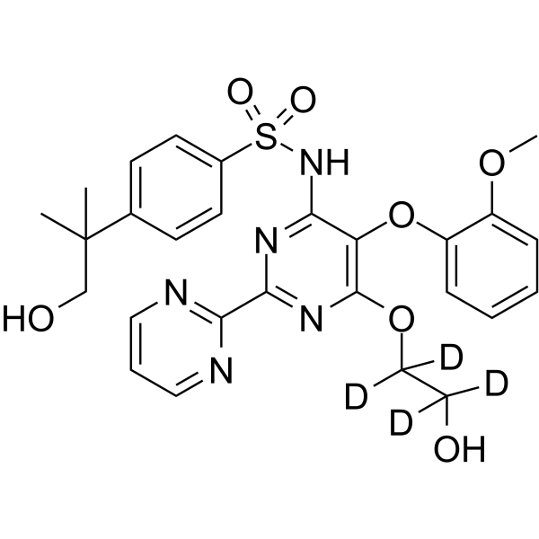 Hydroxy Bosentan-d4(Synonyms: Ro 48-5033-d4)