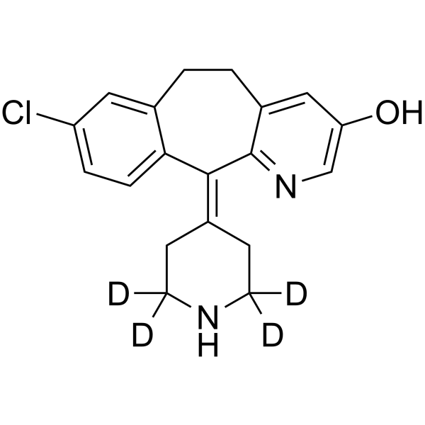 3-Hydroxy desloratadine-d4