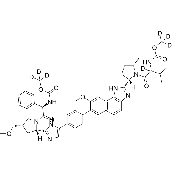 Velpatasvir-d7(Synonyms: 维帕他韦 d7)