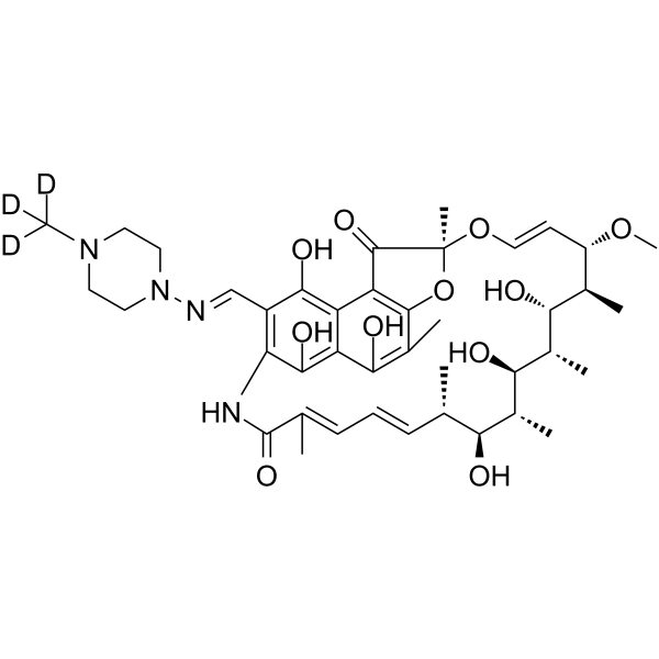 25-Desacetyl Rifampicin-d3