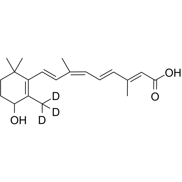 4-Hydroxy-9-cis-Retinoic acid-d3