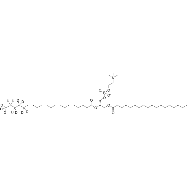 1-Stearoyl-2-arachidonoyl-sn-glycero-3-phosphocholine-d11