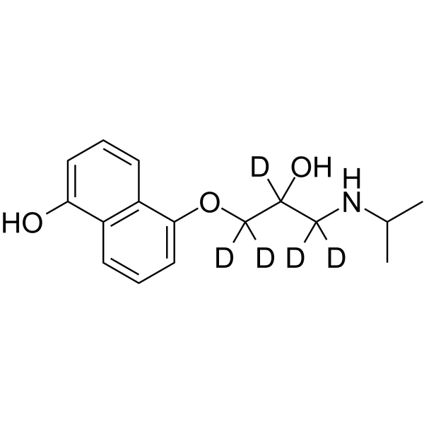 5-Hydroxy Propranolol-d5