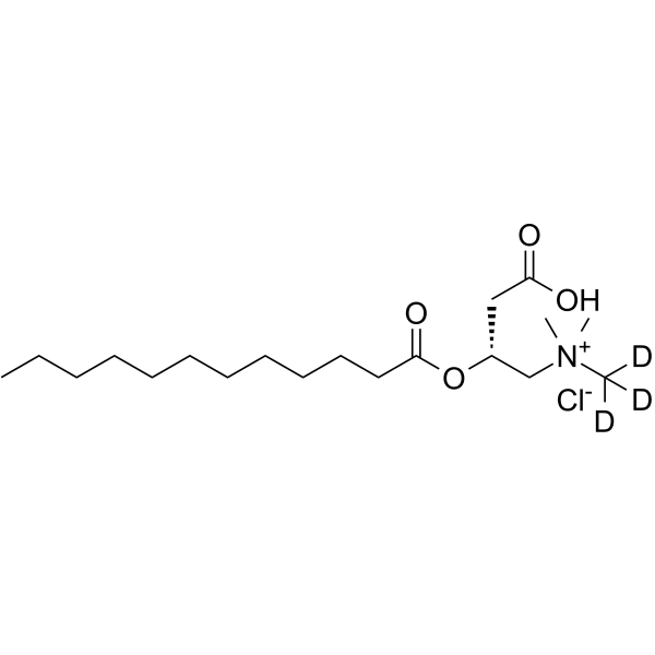 Lauroyl-L-carnitine-d3 chloride