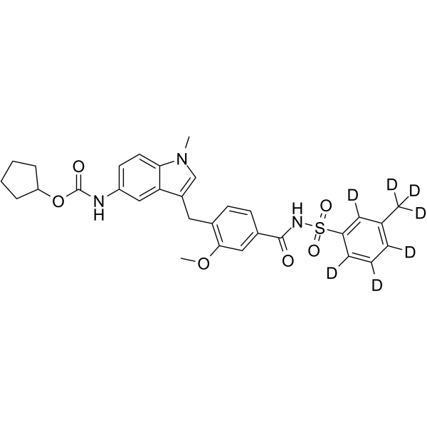 Zafirlukast m-Tolyl Isomer-d7