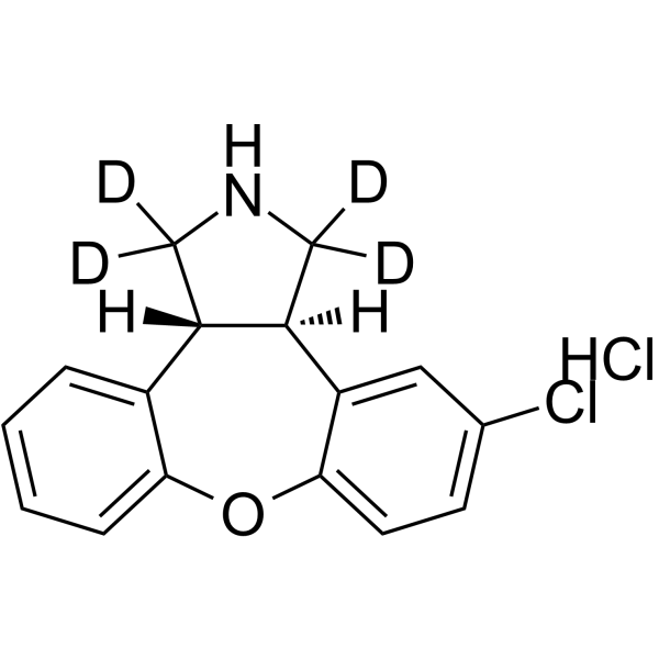 N-Desmethyl asenapine-d4 hydrochloride