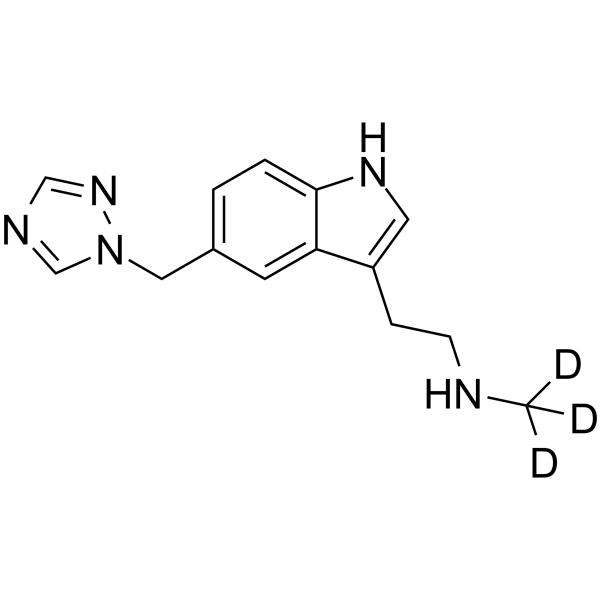 N10-Monodesmethyl Rizatriptan-d3