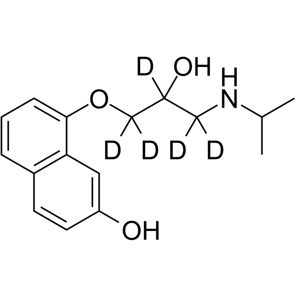 (rac)-7-Hydroxy Propranolol-d5