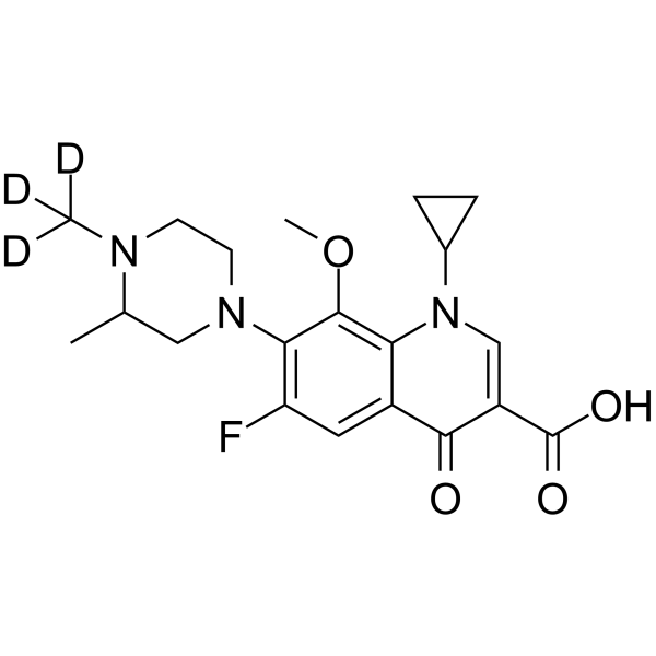 N-Methyl Gatifloxacin-d3