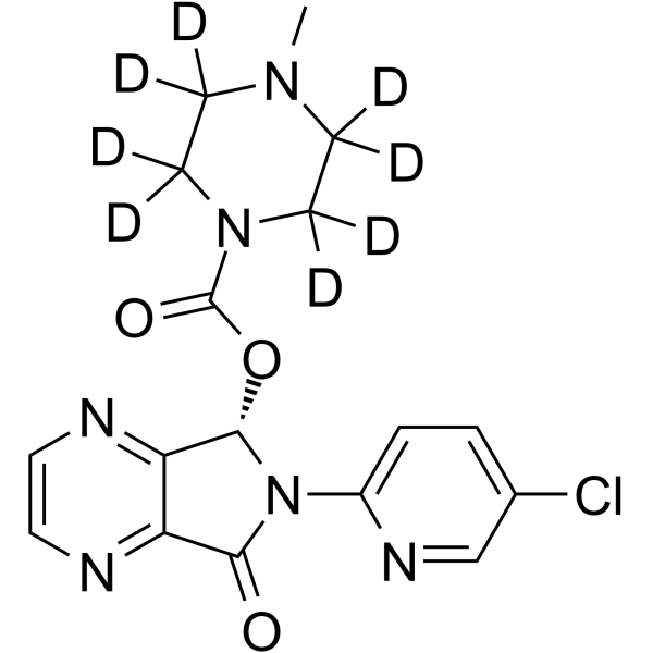 Eszopiclone-d8(Synonyms: 艾司佐匹克隆-d8)