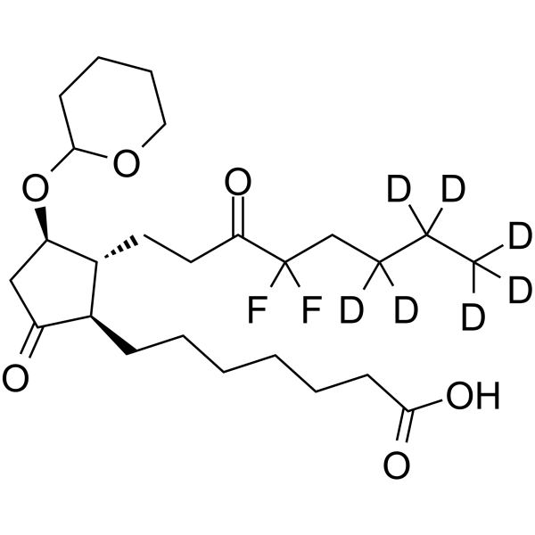O-Tetrahydropyranyl Lubiprostone-d7