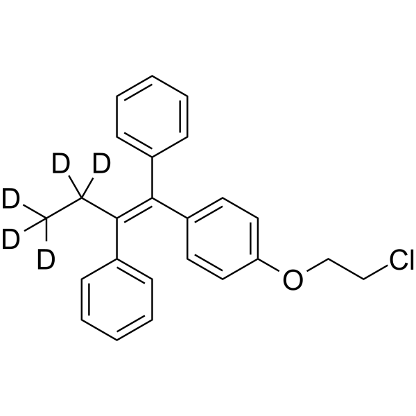 Benzene, 1-(2-chloroethoxy)-4-(1,2-diphenyl-1-butenyl-3,3,4,4,4-d5)-, (Z)-