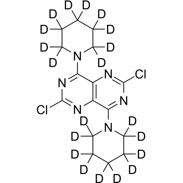 2,6-Dichloro-4,8-(dipiperidino-d20)pyrimido[5,4-d]pyrimidine