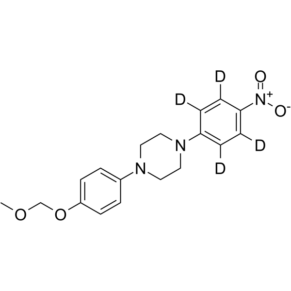 Itraconazole-desazaconazole-OMe-phenyl-nitro-d4