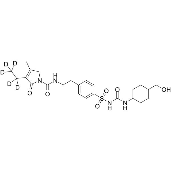 (Rac)-trans-Hydroxy Glimepiride-d5