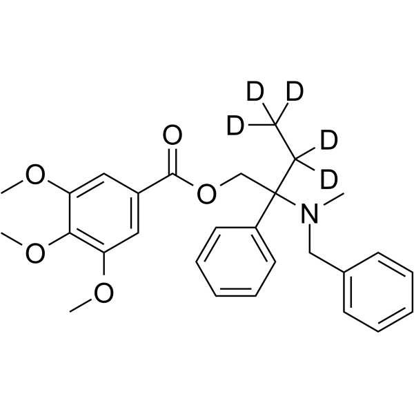 N-Benzyl N-Demethyl Trimebutine-d5