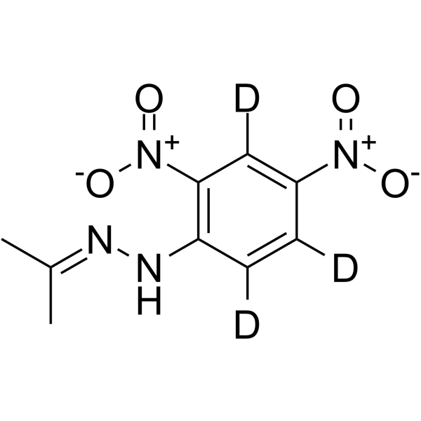 Acetone 2,4-dinitrophenylhydrazone-d3