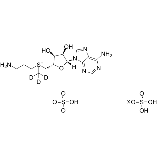 (S)-Adenosylmethionine decarboxylated-d3 (sulfuric)