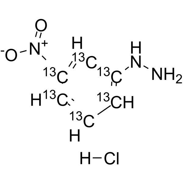 3-Nitrophenylhydrazine-13C6 hydrochloride