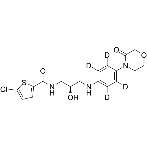 Decarbonyl Rivaroxaban-d4