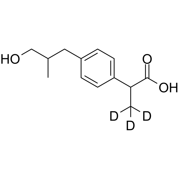 2-[4-(3-Hydroxy-2-methylpropyl)phenyl]propanoic acid-d3