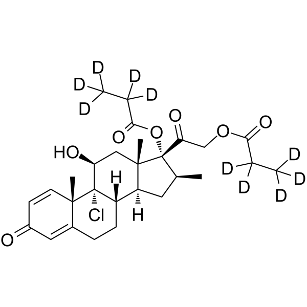 Beclometasone dipropionate-d10(Synonyms: 二丙酸倍氯米松 d10)