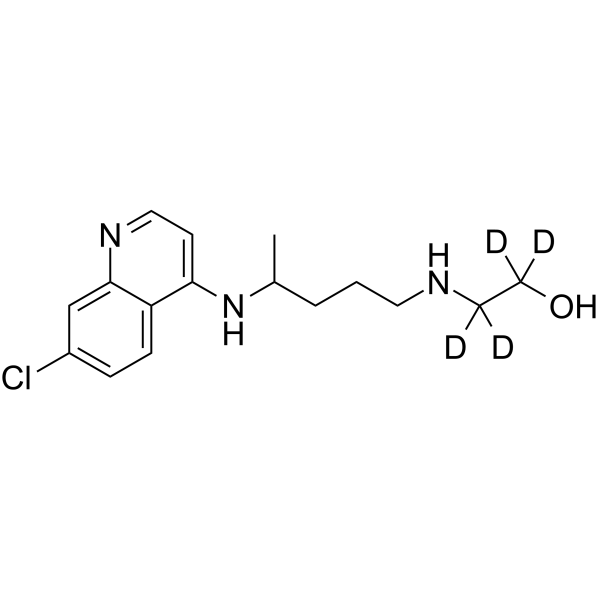 Cletoquine-d4(Synonyms: Desethylhydroxychloroquine-d4)