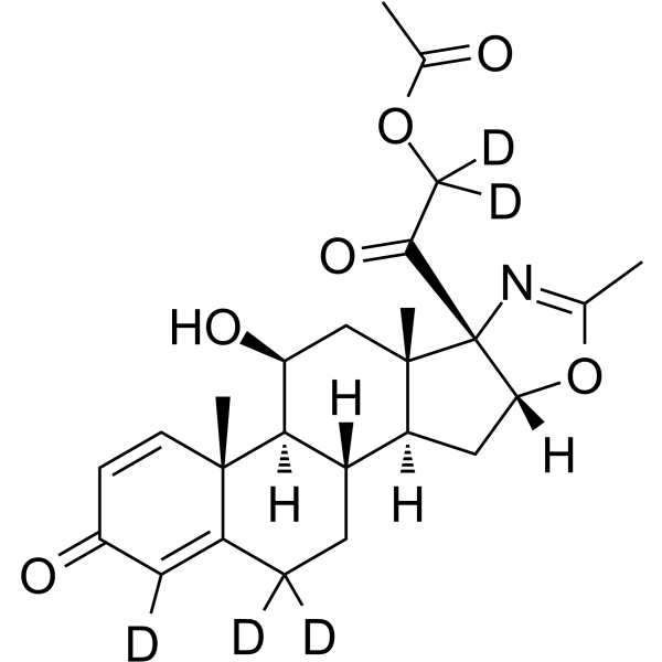 Deflazacort-d5-1(Synonyms: 地夫可特 d5-1)