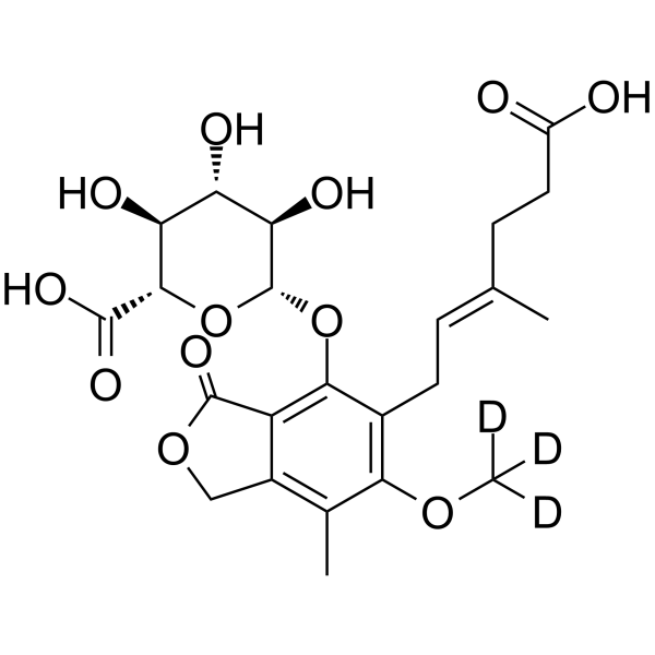 Mycophenolic acid glucuronide-d3