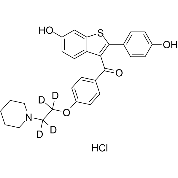 Raloxifene-d4 hydrochloride