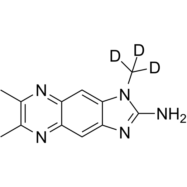 1,6,7-Trimethyl-1H-imidazo[4,5-g]quinoxalin-2-amine-d3