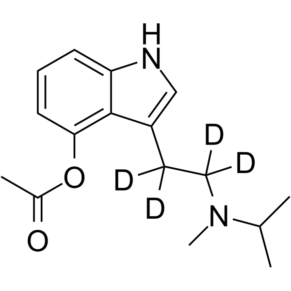 4-Acetoxy-N-isopropyl-N-methyltryptamine-d4