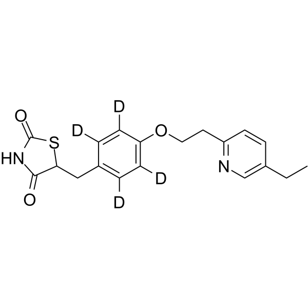 Pioglitazone-d4(Synonyms: U 72107-d4)