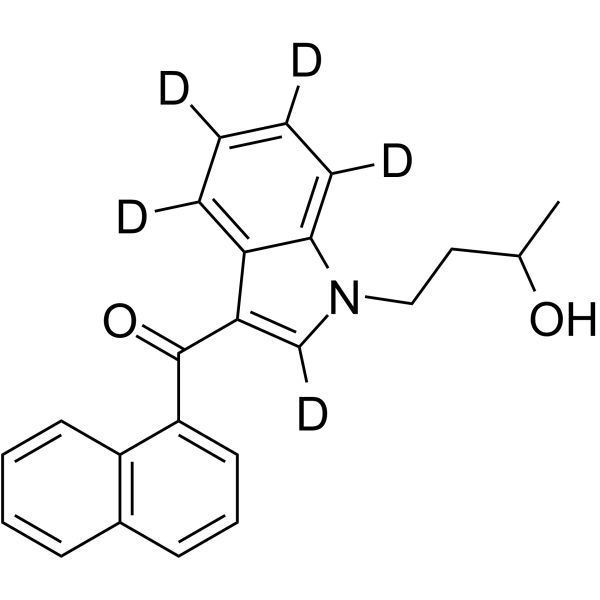 (±)-JWH 073 N-(3-hydroxybutyl) metabolite-d5