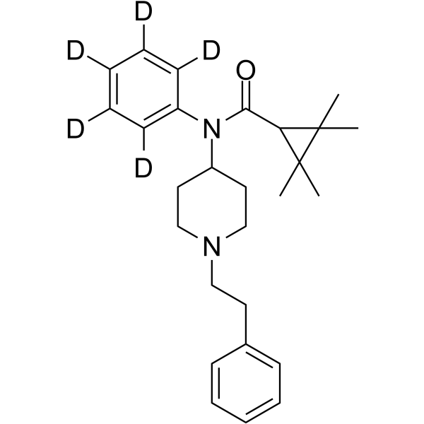 2,2,3,3-Tetramethyl-Cyclopropyl fentanyl-d5