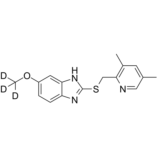 4-Desmethoxy Omeprazole-d3 sulfide